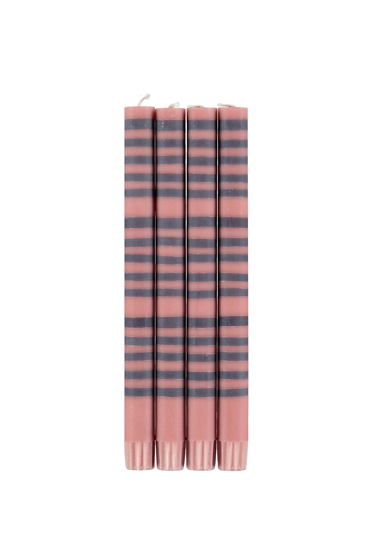 Striped Candle [Old Rose & Gunmetal] | Undisclosed