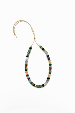 Rainbow Bead Necklace with Diamonds | UndisclosedRainbow Bead Necklace with Diamonds | Undisclosed