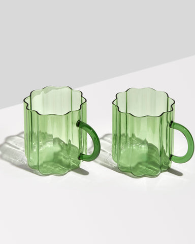 Green Wave Mugs | Undisclosed