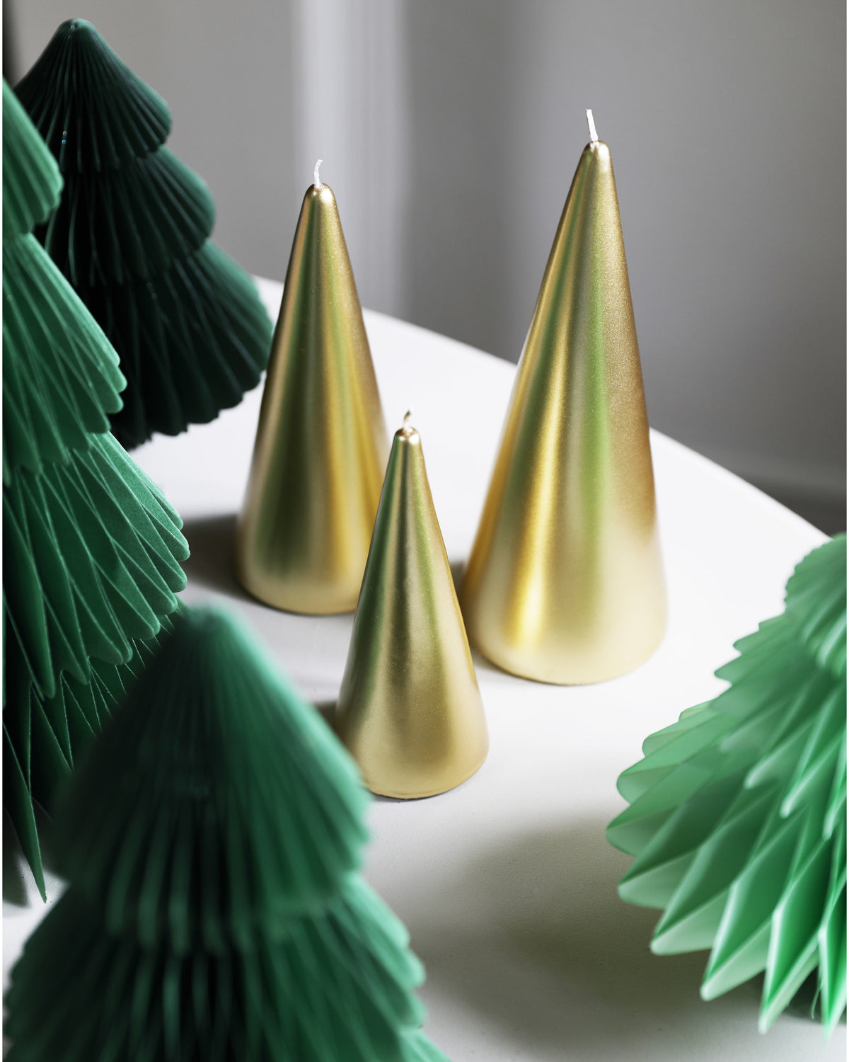 Small Mint Paper Christmas Tree | Undisclosed