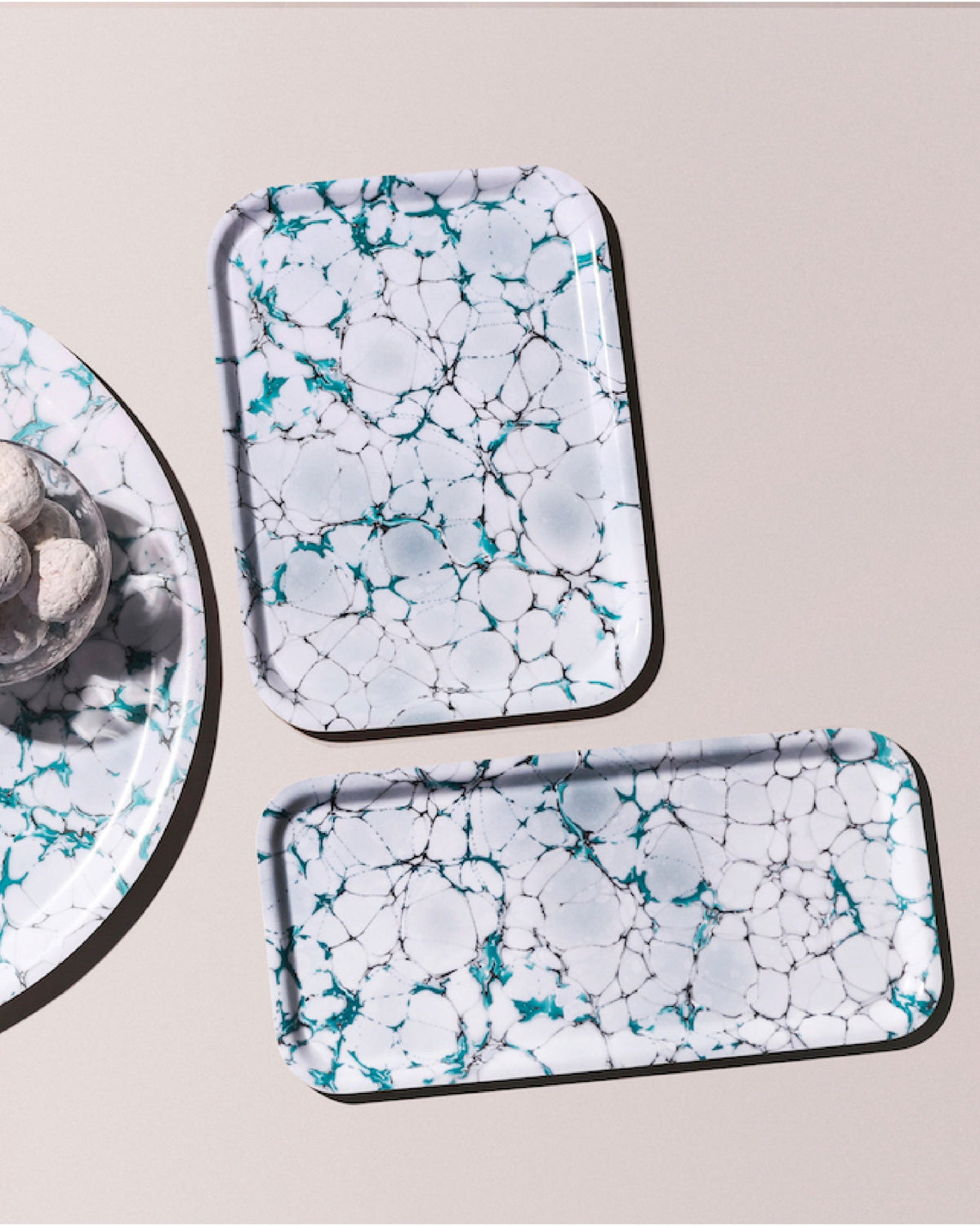 Marble Mint Cocktail Tray | Undisclosed